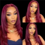 Salon-Quality Luxurious Glueless 6X5 Lace Wig Silky Straight Highlight Balayage Chestnut Brown Colored Double Drawn Wig Special Discount On CheckOut