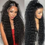 6x5 Transparent Pre Cut Lace Wigs Deep Curly Wear & Go Glueless Wig