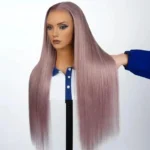 2. _Ash_purple_straight_lace_closure_front_wigs