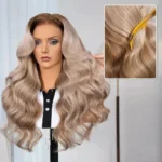 3. Ash-blonde-highlights-on-brown-hair-wig-parting-everywhere