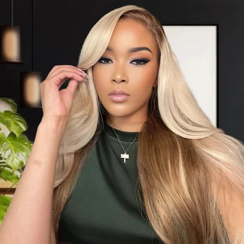 3. Champagne_and_Brown_Ombre_26inch_wig