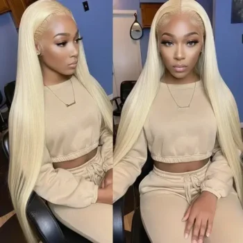 12-30 Inch 613 Blonde Human Hair Bundles Brazilian Hair 1 PCS Straight Bundles