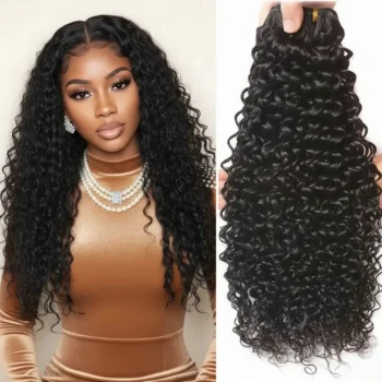 10A Unprocessed Human Hair Jerry Curl Weave 3 Bundles Deal Megalook Hair