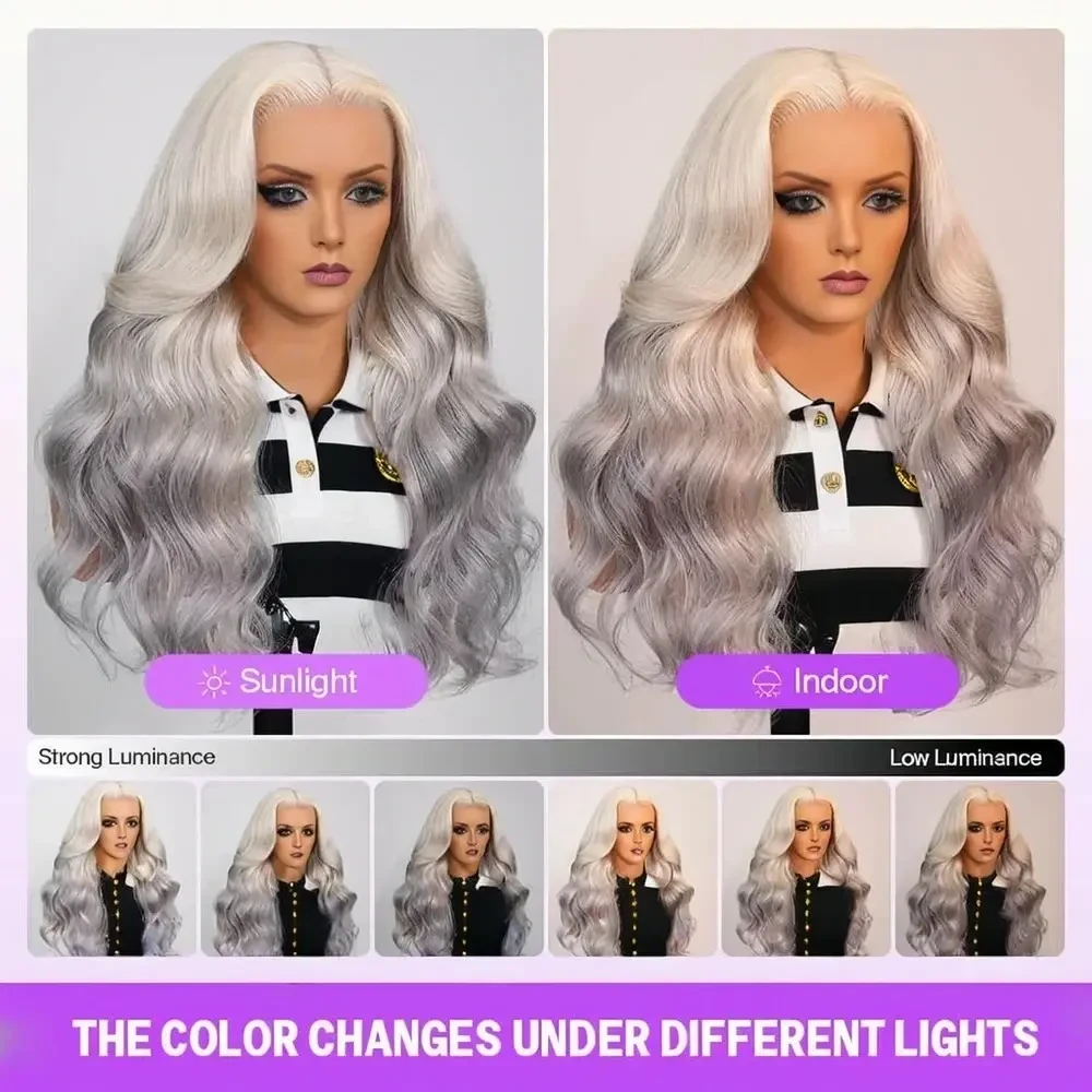 8. blonde-to-grey-ombre-13-6-three-go-wig-color-under-different-lights