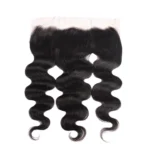 Brazilian Body Wave Virgin Hair Ear to Ear Frontal 5x513x613x4 Transparent Lace Frontal Closure Free Part