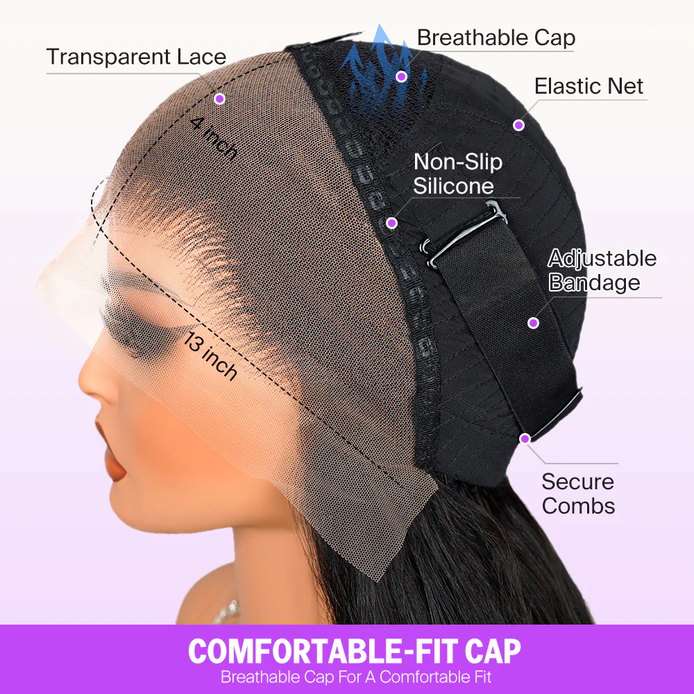 curly-lace-front-wig-breathable-cap