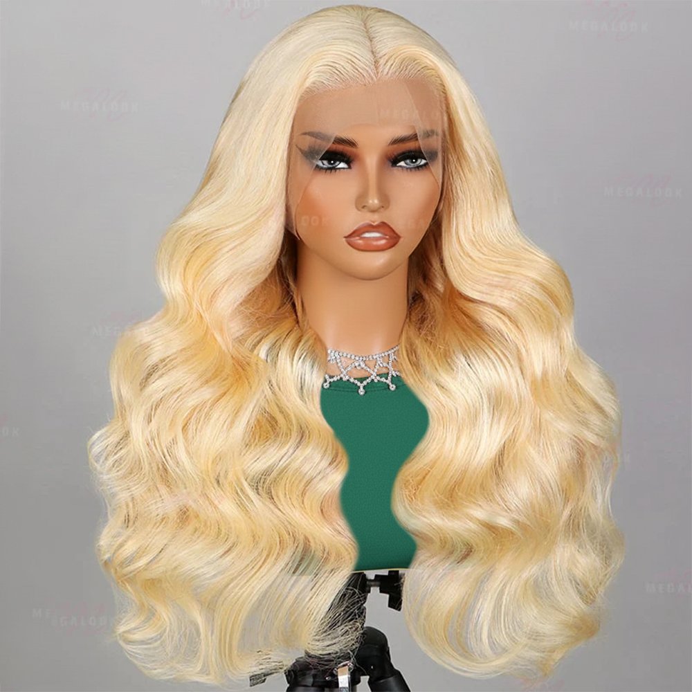 613_Honey_Blonde_Loose_Body_Wig3 New