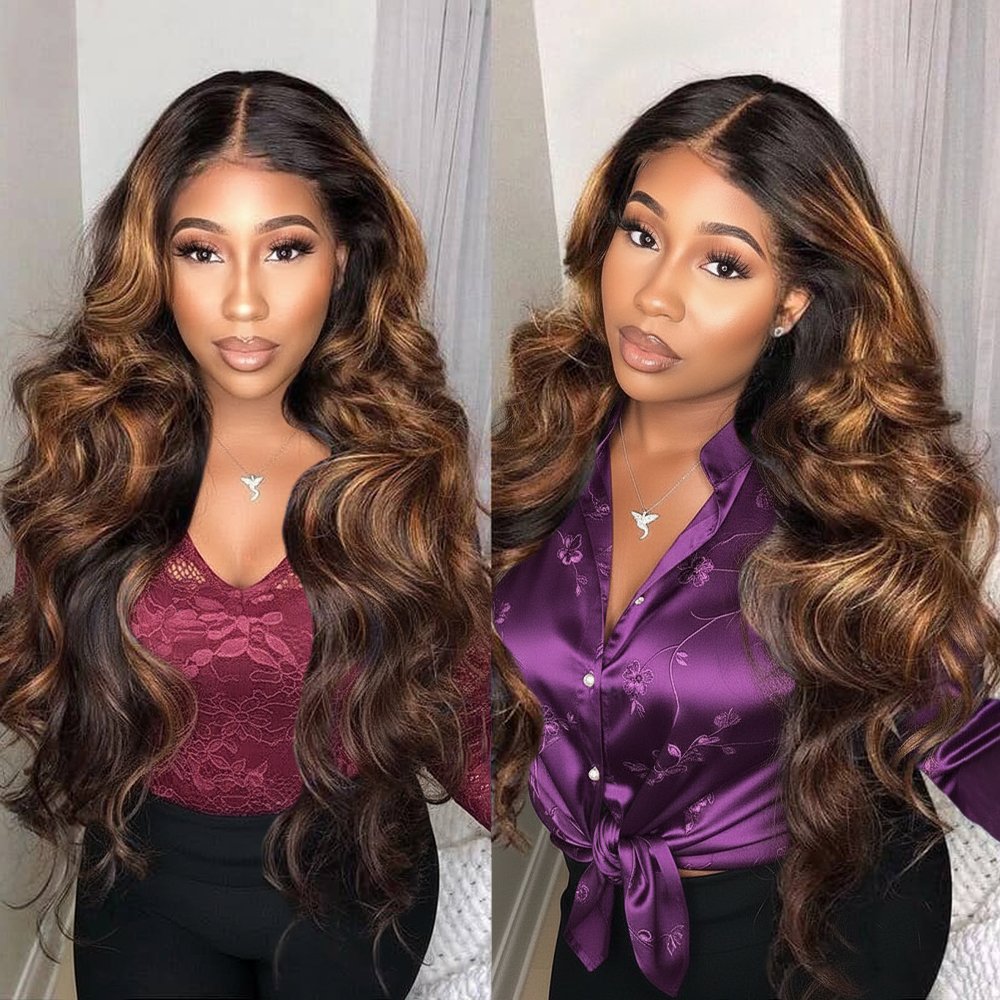 Balayage_1b30_body_wave_wig_lace_frontal_wigs- New