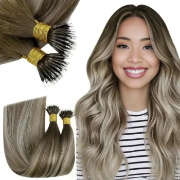 Nano-Rings human hair extensions