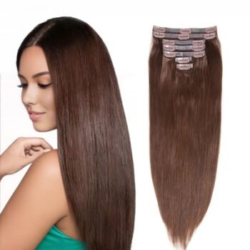 PU Clip-In Hair Extensions Seamless Luxury Clip-In Hair 100% Human Hair