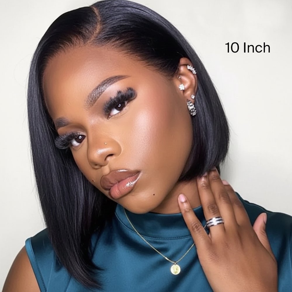 10_inch_straight_lace_bob_wigs